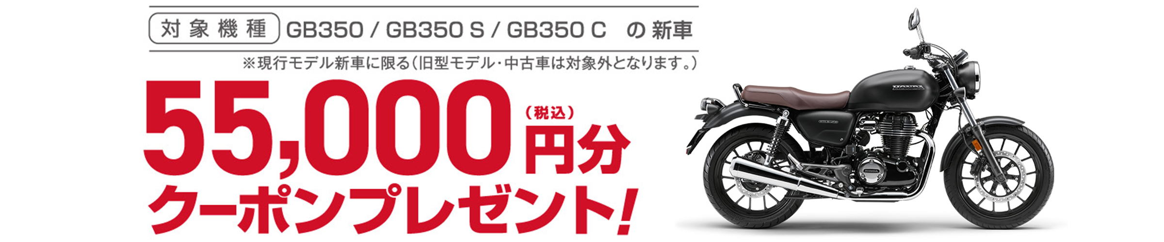 55,000円分（税込）クーポンプレゼント